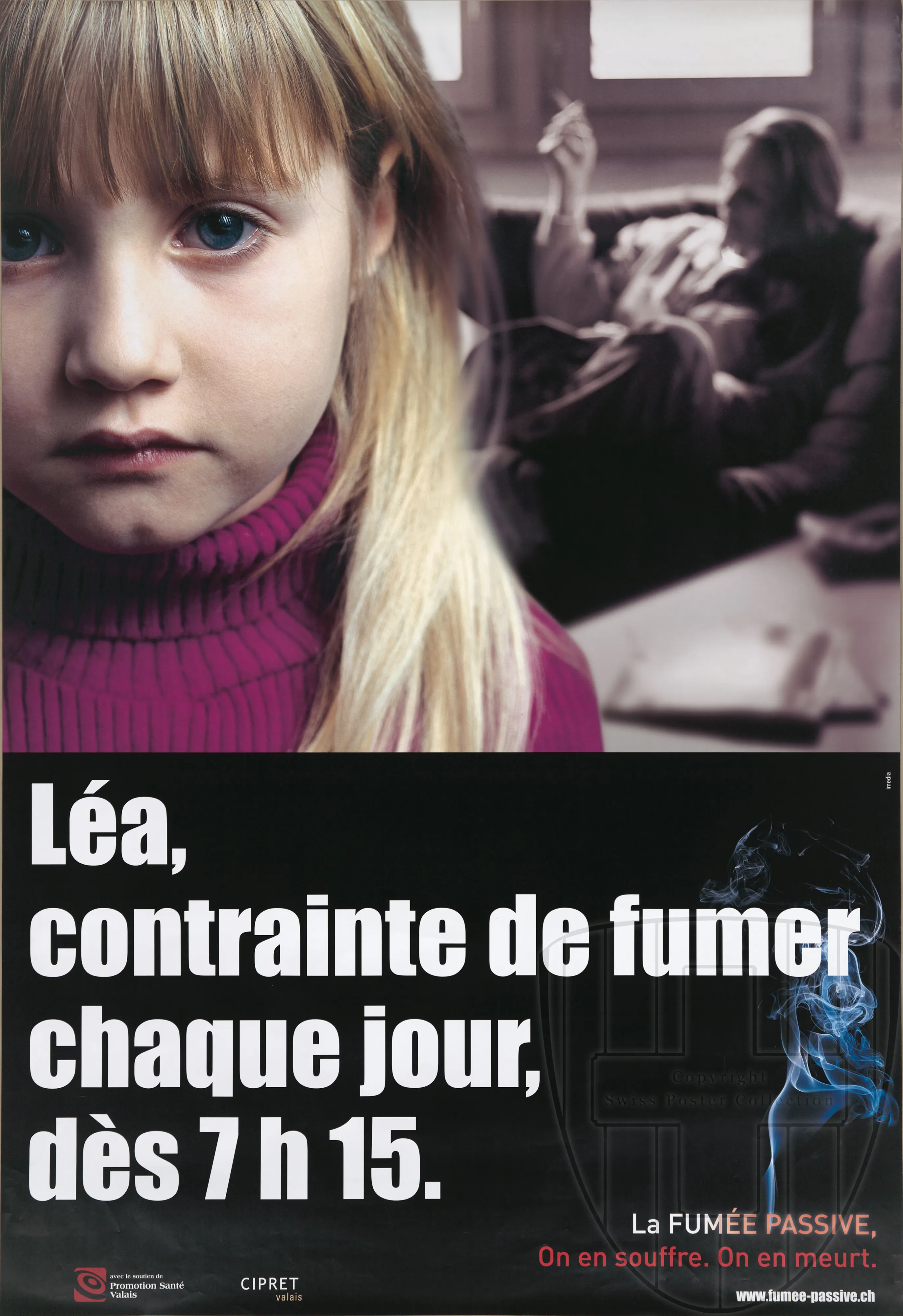Léa, contrainte de fumer chaque jour, dès 7h15