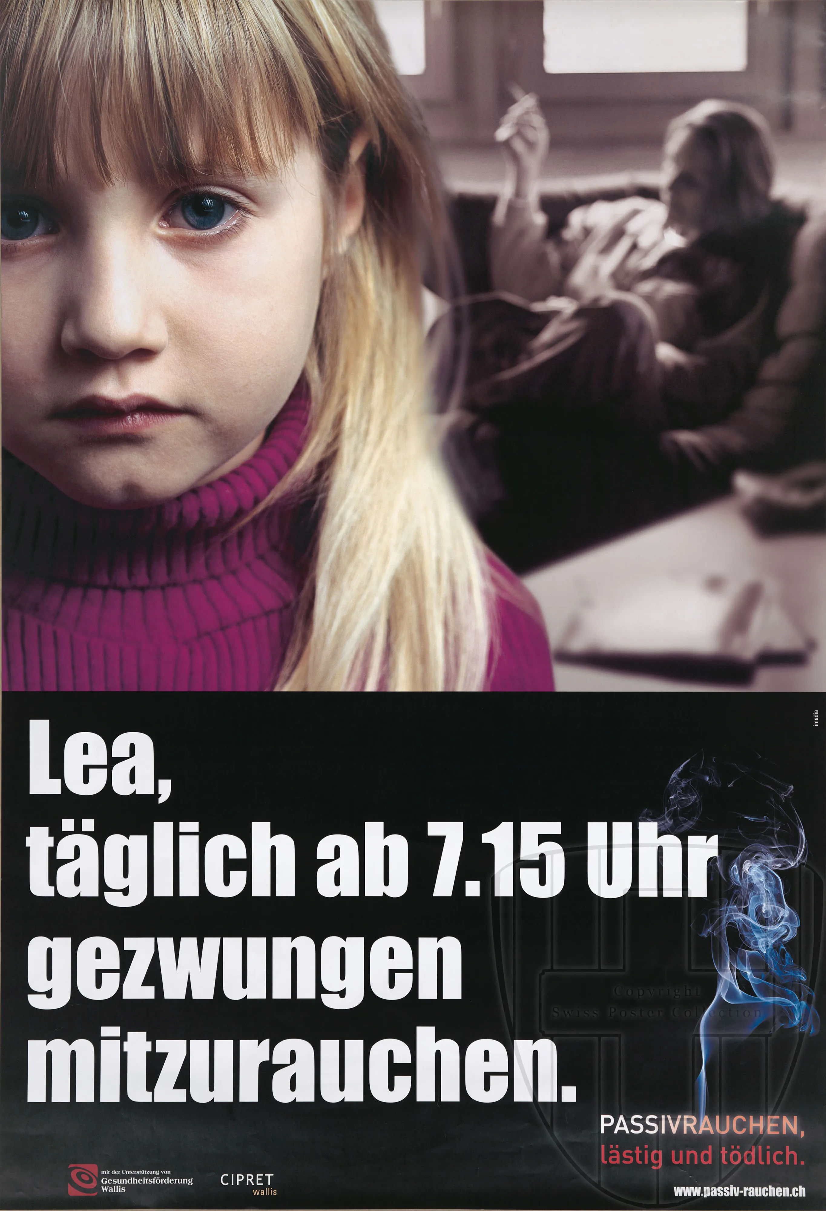 Lea, täglich ab 7.15 Uhr gezwungen mitzurauchen