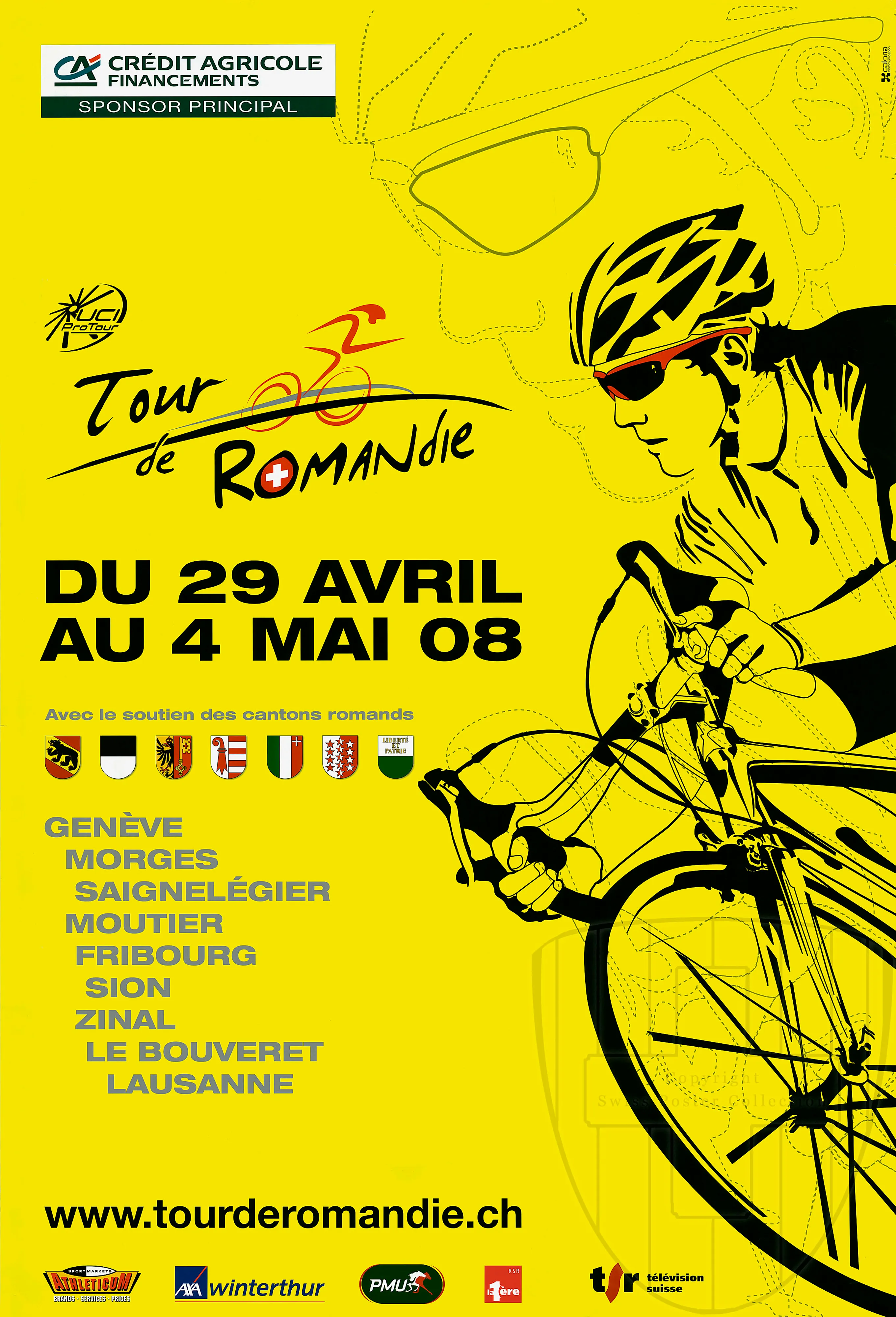 Tour de Romandie. Du 29 avril au 4 mai 08